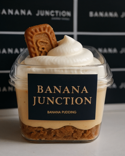 Banana Pudding Original w/ Biscoff Cookie